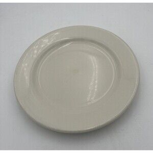 dinner plate white 9 1/2 wide homer laughlin usa